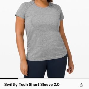 Swiftly Tech Short Sleeve Grey